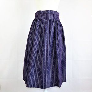 VTG Alpen Trachten skirt purple stripes small
